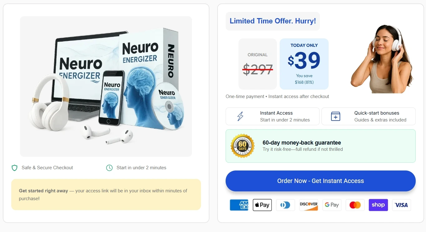 Neuro Energizer Pricing